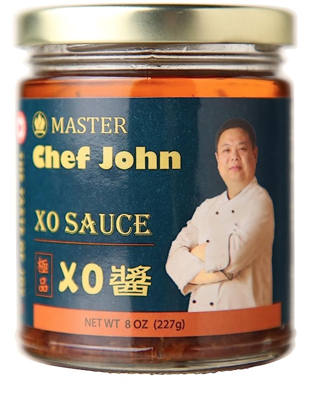 Master Chef John Exquisite XO Sauce, Loaded with Umami Flavors of Dried Scallops & Shrimps, All Natural Umami XO Sauce, No Flavor Enhancers, Excellent Addition to Any Dish, 8 OZ, Made in Canada.